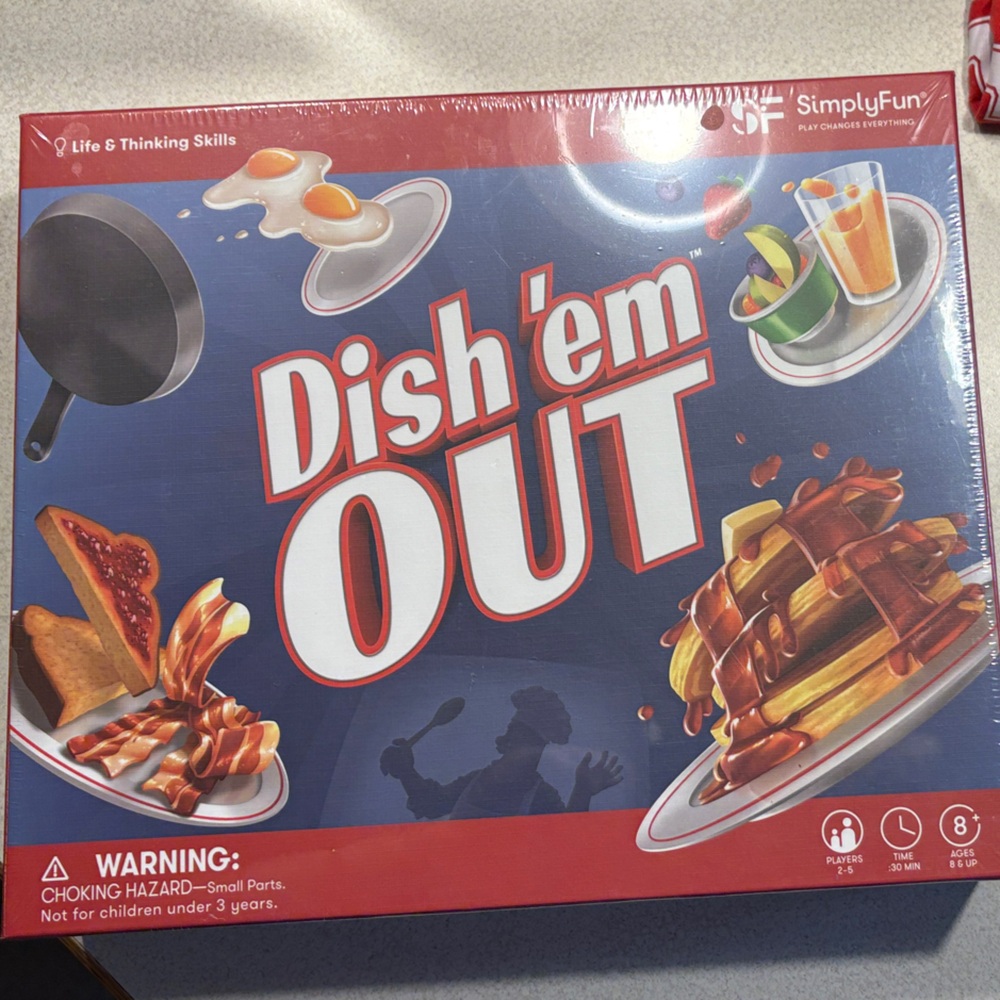 Dish 'em OUT Board Game - By Simply Fun